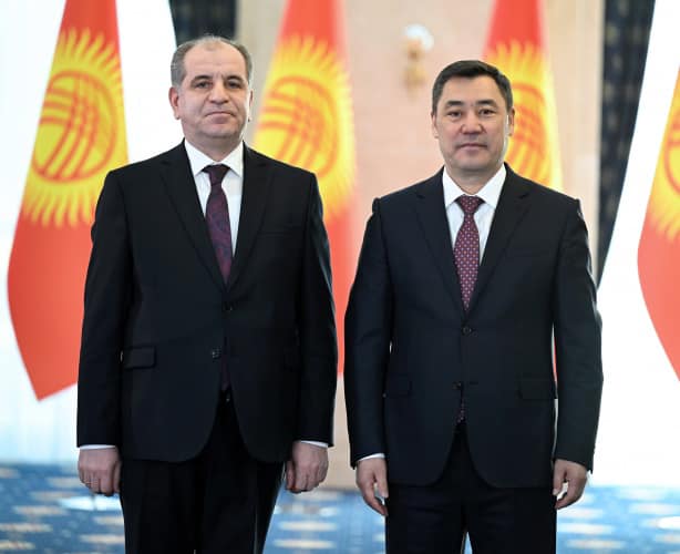 Ղրղզական հանրապետությունում ՀՀ դեսպանն իր հավատարմագրերն է հանձնել երկրի նախագահին