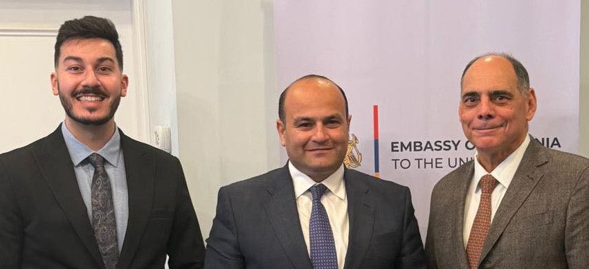 Դեսպան Նարեկ Մկրտչյանն ու Ջեյմս Կարաֆանոյը քննարկել են Heritage հիմնադրամի հետ համատեղ ծրագրերի հնարավորությունները