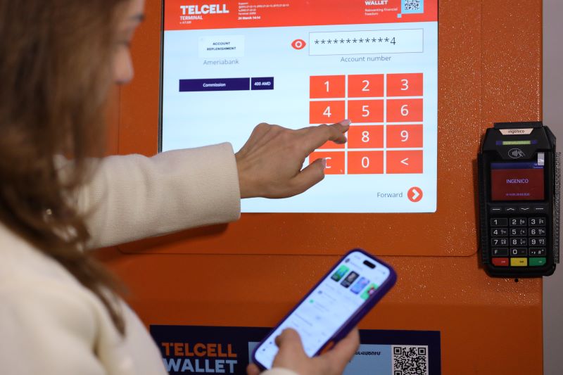 «Թել-Սել» ընկերության տերմինալները կհամալրվեն նոր գործիքակազմով՝ ապահովելով նույնականացման բազմազան հնարավորություններ