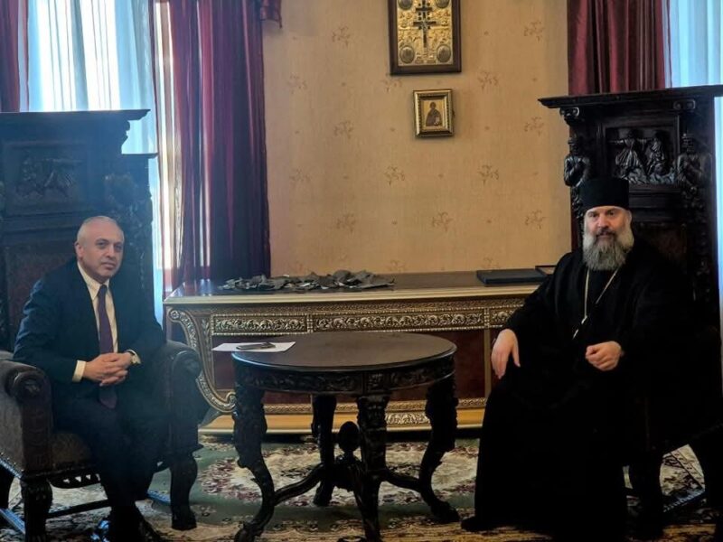 ՀՀ դեսպանը շնորհավորել է Շիո Երրորդին՝ Վրաց Ուղղափառ Եկեղեցու կաթողիկոս֊պատրիարք ընտրվելու առիթով