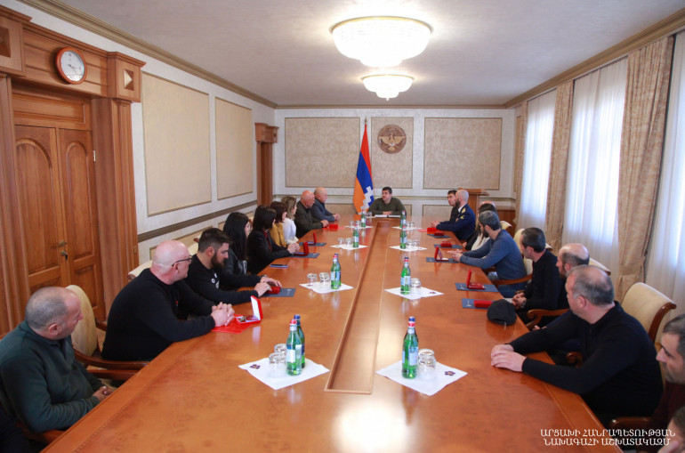 Արցախի նախագահը պարգևատրել է մի խումբ զինծառայողների