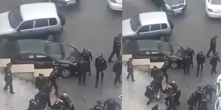 Азербайджанский полицейский застрелил жену в отделении полиции города Баку