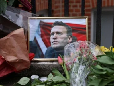 В церкви «Утоли моя печали» прошло отпевание Алексея Навального