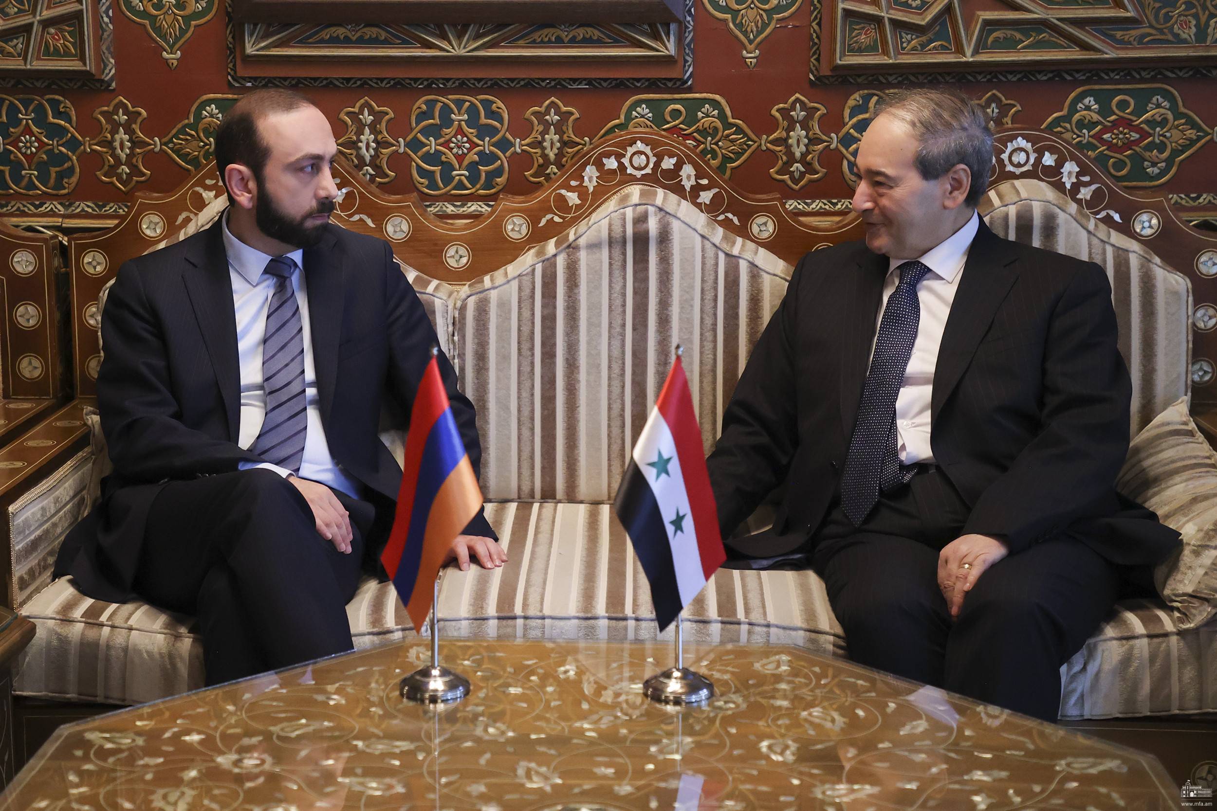 Արարատ Միրզոյանն ու Սիրիայի ԱԳ նախարարը քննարկել են երկկողմ և բազմակողմ ձևաչափերով հայ-սիրիական համագործակցությանն առնչվող հարցեր