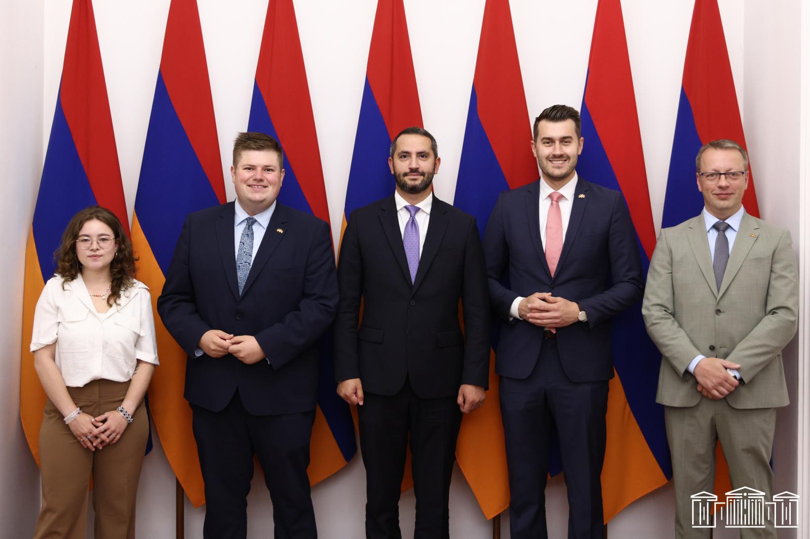 Ռուբեն Ռուբինյանը բարձր է գնահատել ԵՄ-ի հետ հարաբերությունները խորացնելու ձգտումը և Հայաստան-Գերմանիա փոխգործակցությունը