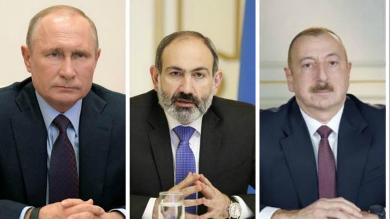 Президент России Владимир Путин находится в интенсивном диалоге с лидерами Армении и Азербайджана