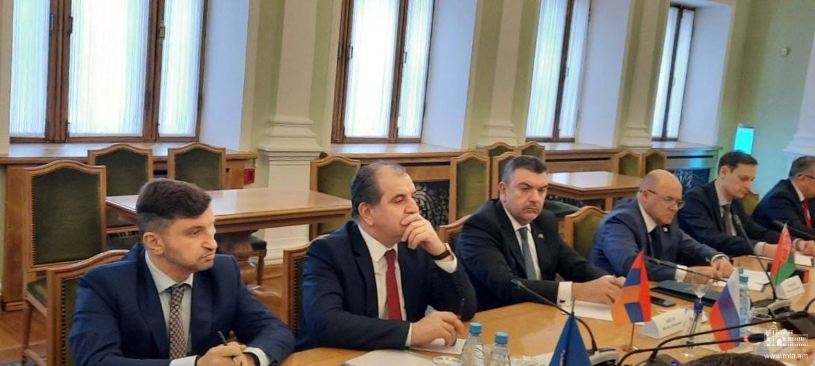 Заместитель министра ИД Армении принял участие в состоявшихся в рамках ОДКБ консультациях