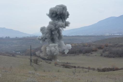 Թալիշ գյուղում ադրբեջանցի զինվոր է ականի վրա պայթել