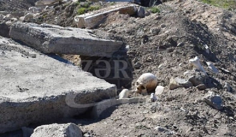 Ադրբեջանը պղծել է սեփական գերեզմանները՝ մեղադրելով հայերին 