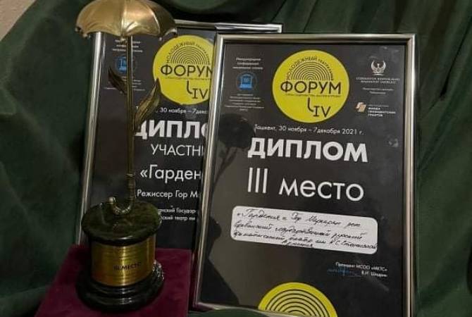 Կ. Ս. Ստանիսլավսկու անվան Ռուսական թատրոնի «Գարդենիա» ներկայացումը մրցանակով է վերադարձել