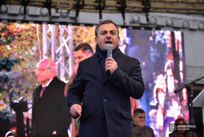 Այսօր՝ ժամը 19։00-ին հանրահավաք Ֆրանսիայի հրապարակում՝ վաղվա աշխատանքը պլանավորելու․ Իշխան Սաղաթելյան