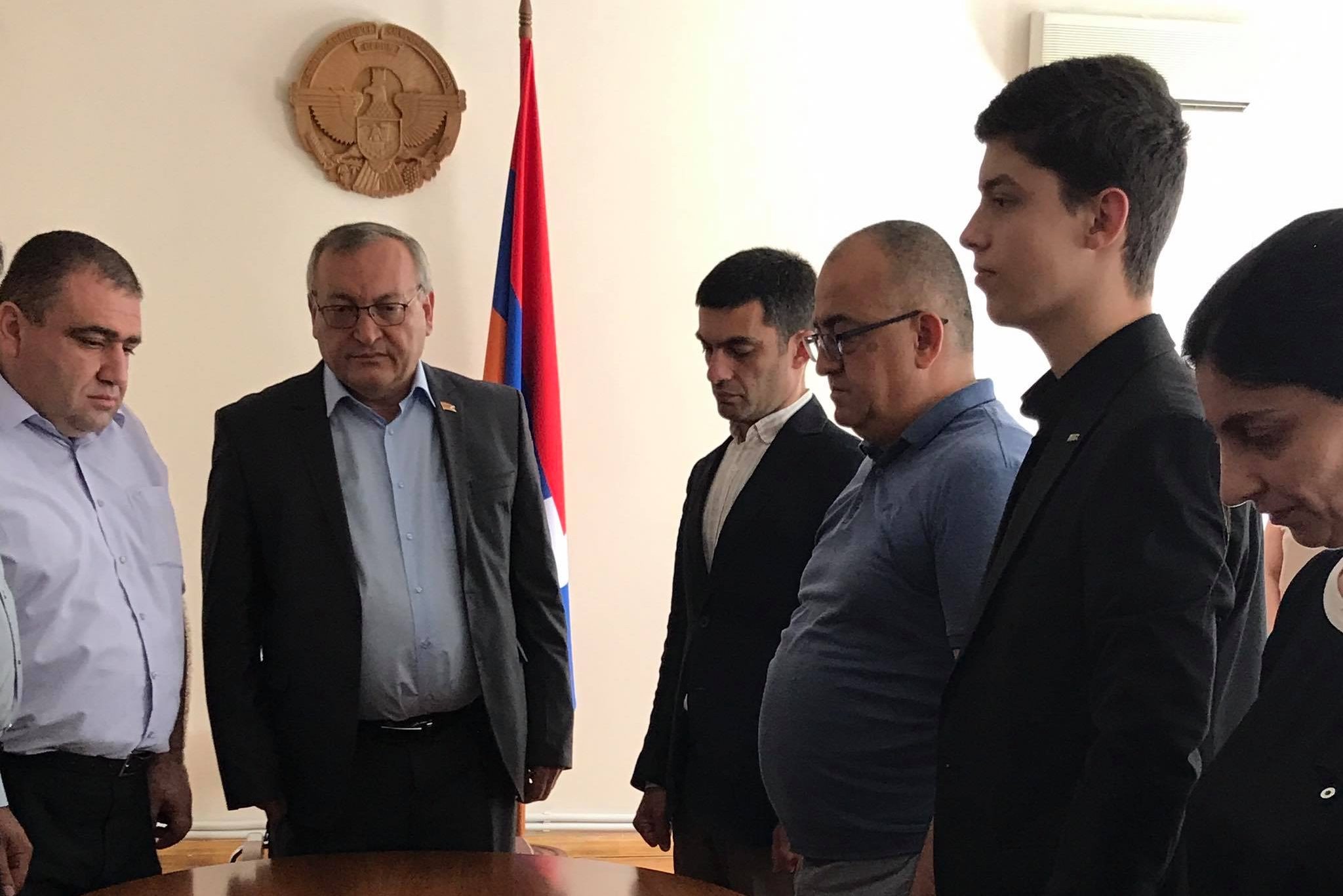 Արցախի ԱԺ նախագահ Արթուր Թովմասյանն աշխատանքային այցով Հայաստանում է