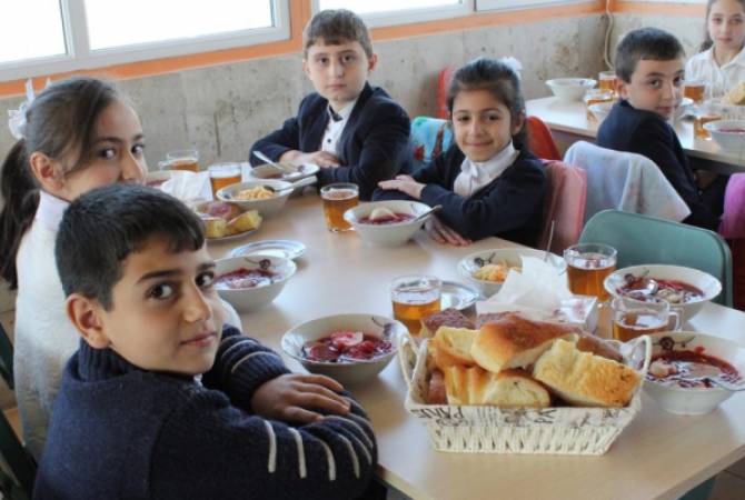 «Կայուն դպրոցական սնունդ» ծրագիրը 10 տարեկան է