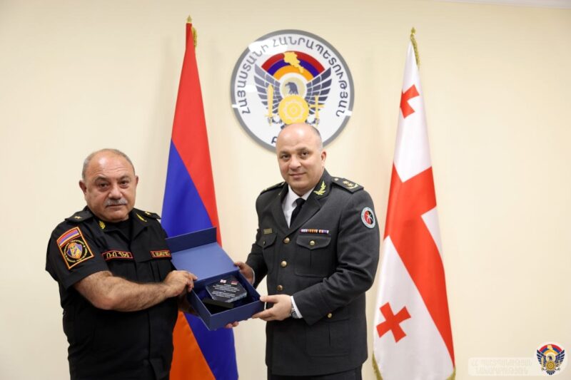 Հայաստանի և Վրաստանի ռազմական ոստիկանության պետերը քննարկել են համագործակցության ընդլայնումը