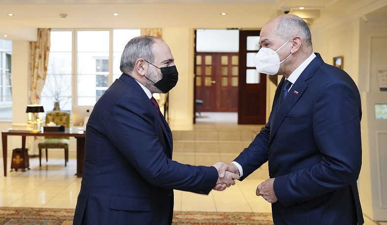 Հայաստանի և Սլովենիայի վարչապետները քննարկել են հայ-սլովենական համագործակցությանը վերաբերող հարցեր
