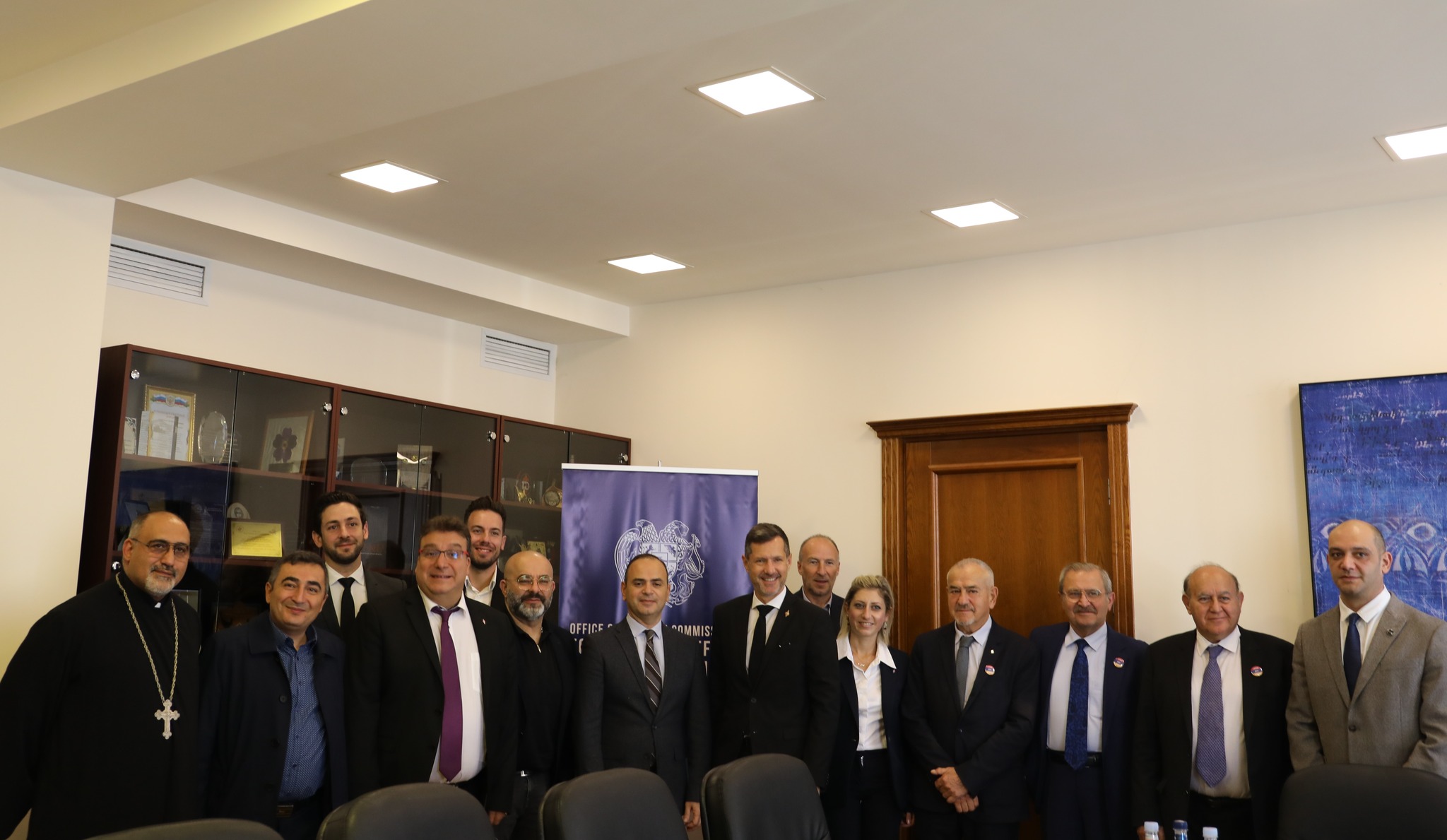 Վալանսի քաղաքապետը և նրա գլխավորած պատվիրակությունը հանդիպել են Զարեհ Սինանյանի հետ