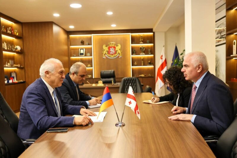 ՀՀ դեսպանն ու Վրաստանի սպորտի նախարարը քննարկել են մի շարք նախագծեր