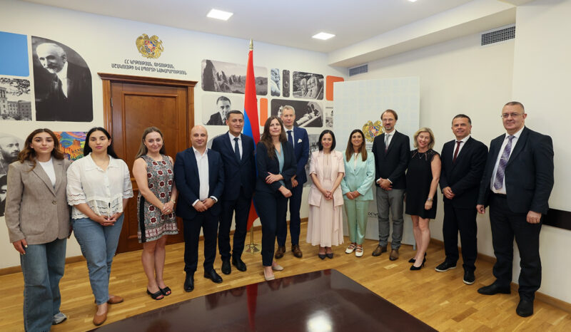 Սպորտի ոլորտում Եվրոպայի խորհրդի հետ համագործակցությունը Կառավարության առաջնահերթություններից է
