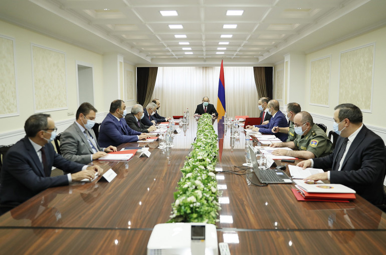 Նիկոլ Փաշինյանի գլխավորությամբ տեղի է ունեցել Անվտանգության խորհրդի նիստ