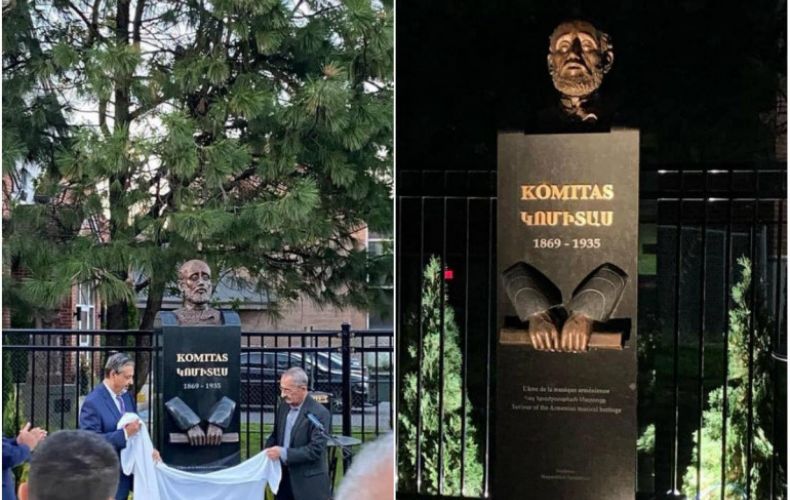Մոնրեալում բացվել է Կոմիտասի հուշարձանը