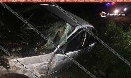 «BMW»-ն բախվել է կամրջի արգելապատնեշին եւ ընկել ցած. վարորդը տեղում մահացել է