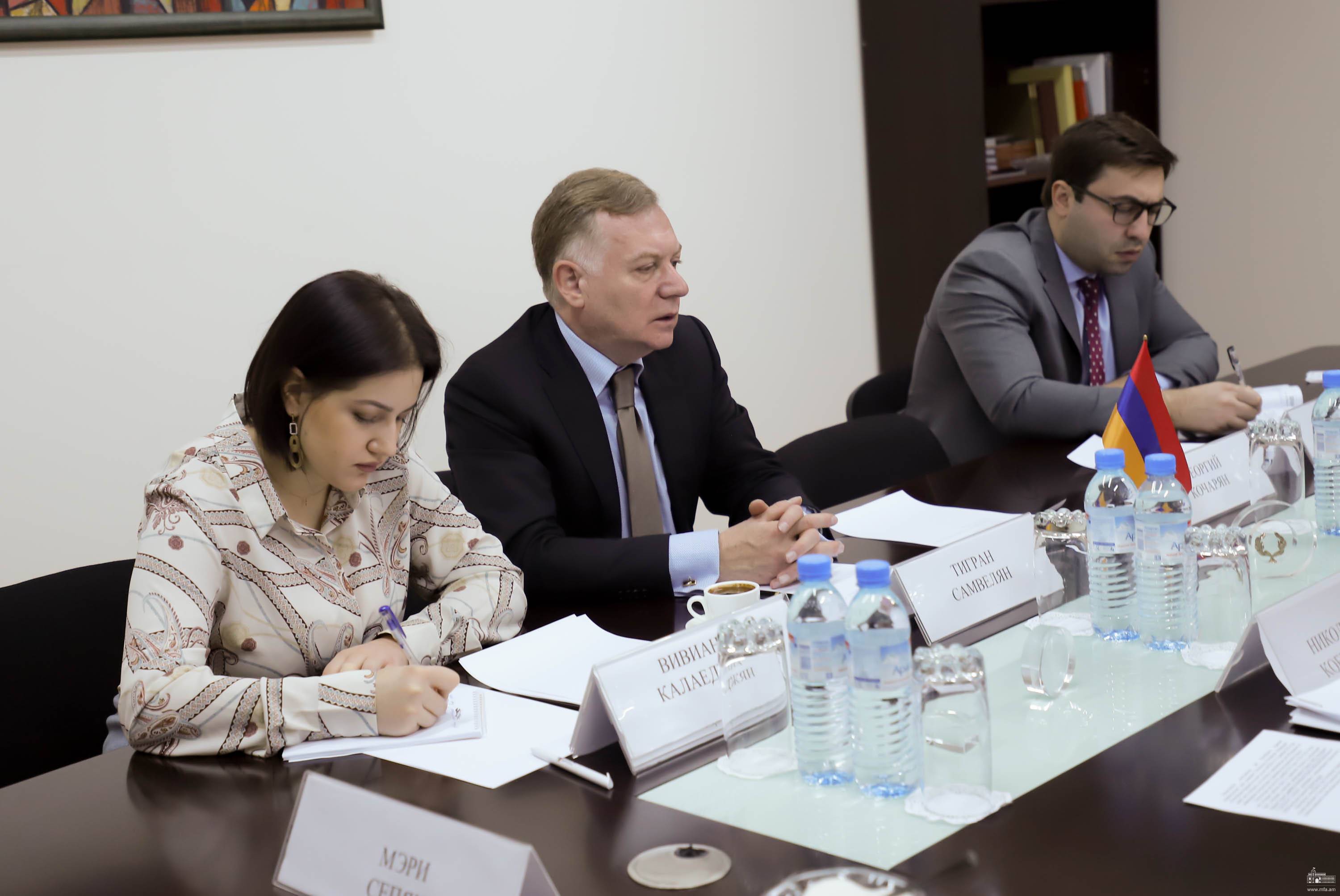 Քննարկվել է ՀՀ-ՌԴ համագործակցությունը՝ համաեվրոպական քաղաքականության և եվրաանվտանգության համատեքստում