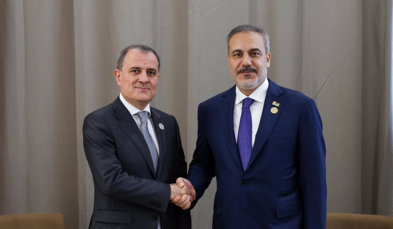 Ֆիդանն ու Բայրամովը քննարկել են Հրվ. Կովկասում տիրող իրավիճակը