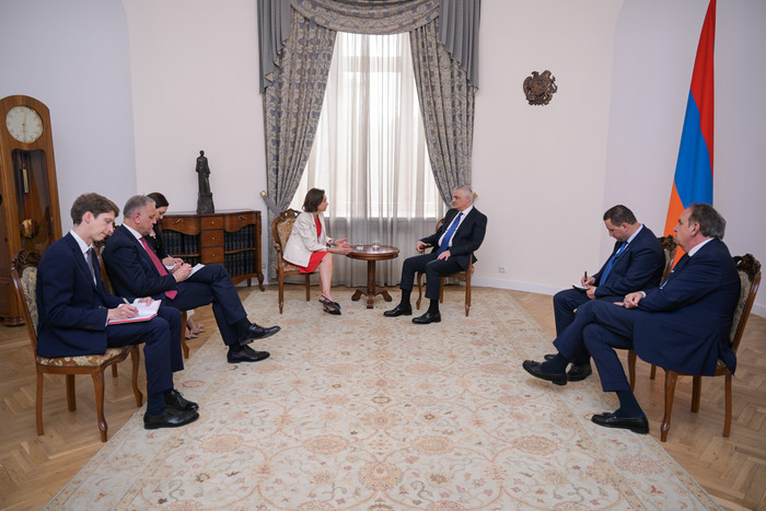 Մհեր Գրիգորյանն ընդունել է ԵՄ Արտաքին գործողությունների եվրոպական ծառայության գլխավոր քարտուղարին