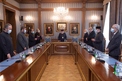 Մայր Աթոռ Սուրբ Էջմիածնում տեղի է ունեցել Գերագույն հոգևոր խորհրդի արտահերթ ժողովը