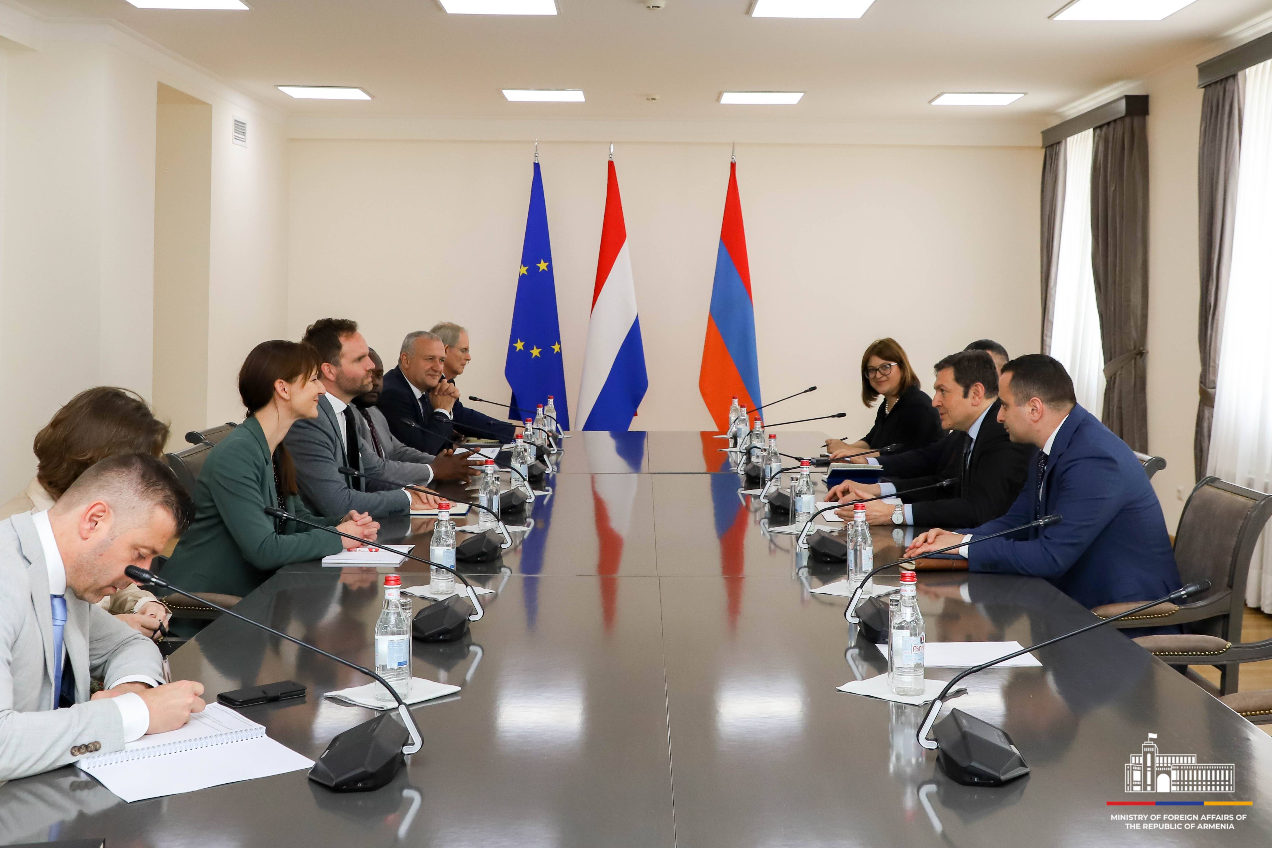 Ընդգծվել է Հայաստանի և Նիդերլանդների միջև երկկողմ հարաբերությունների ներկա բարձր մակարդակը