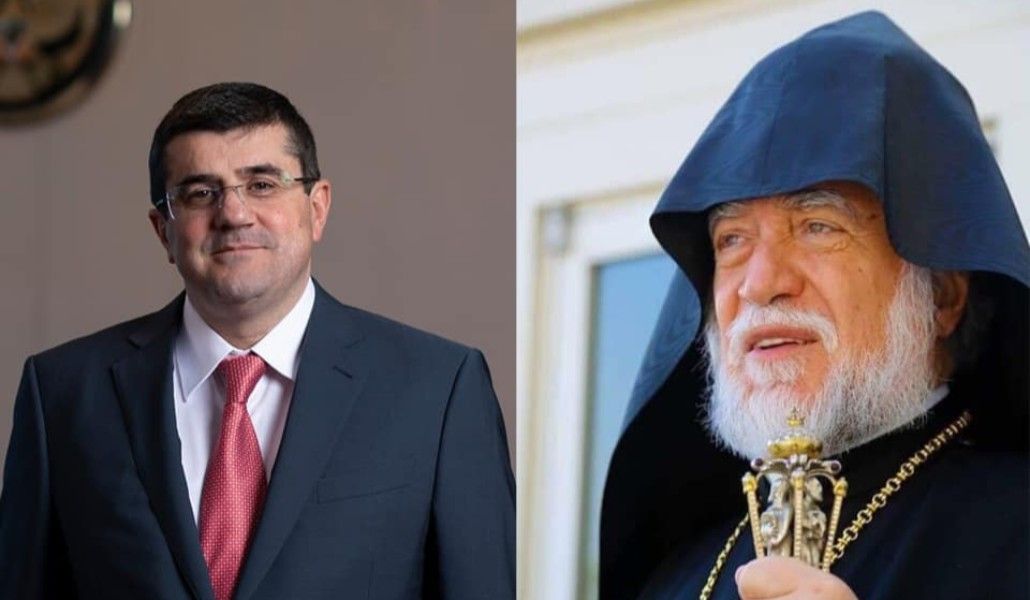 Արամ Ա. Կաթողիկոսը շնորհավորեց Արայիկ Հարությունյանին