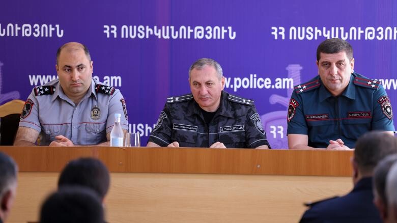 Արամ Ղազարյանը Քրեական ոստիկանության Լոռու մարզային վարչության անձնակազմին է ներկայացրել նորանշանակ պետին