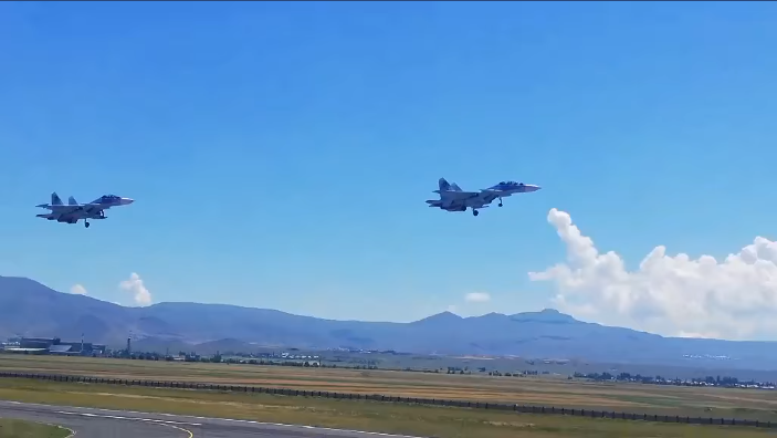 «Սու-30CM»-ները դուրս են գալիս մարտական հերթապահության (տեսանյութ)
