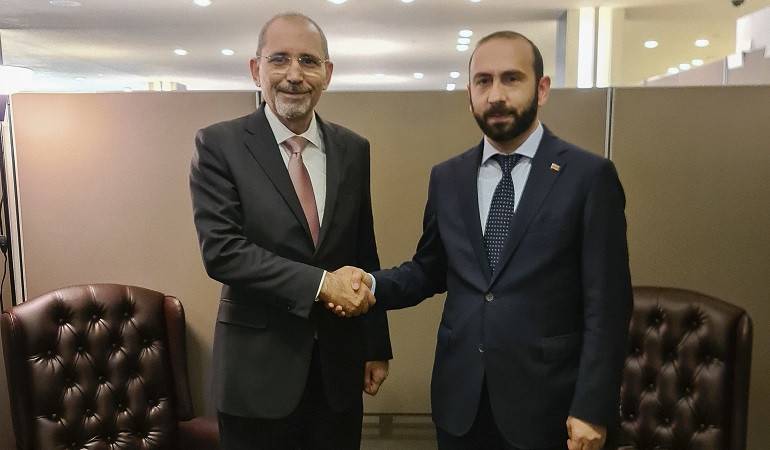 Арарат Мирзоян и Айман Сафади обсудили вопросы расширения армяно-иорданских отношений