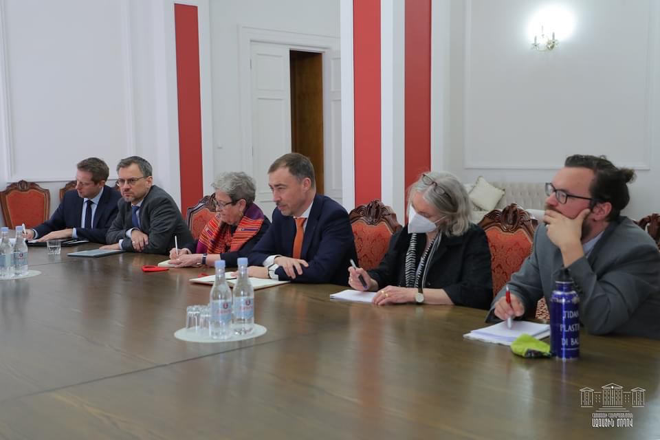 Եղոյանը ԵՄ հատուկ ներկայացուցչին ներկայացրել է հետպատերազմյան իրավիճակը Արցախում