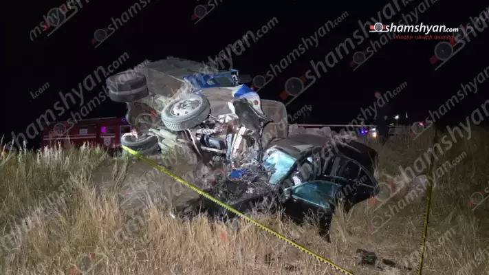 Արագածոտնի մարզում «Mercedes»-ի և քարով բարձված «ԶԻԼ»-ի մասնակցությամբ ողբերգական ավտովթարի հետևանքով հիվանդանոց տեղափոխված վարորդը մահացել է