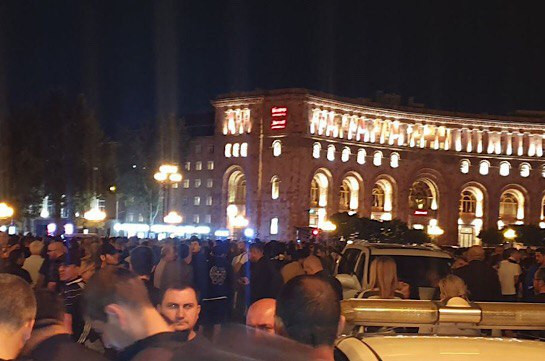 ՀՀ կառավարության շենքի և ՌԴ դեսպանատան մոտից 16 անձ է բերման ենթարկվել