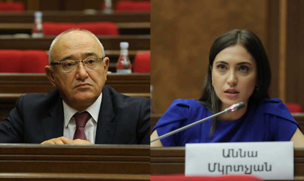 Ես ԿԸՀ նախագահն եմ․ Տիգրան Մուկուչյանը՝ Աննա Մկրտչյանին