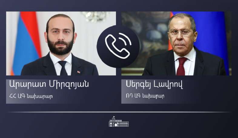 Состоялся телефонный разговор между главами МИД РФ и Армении
