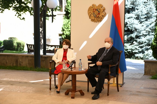 Արմեն Սարգսյանը պատրաստակամություն է հայտնել հնարավորինս աջակցել ՅՈՒՆԻՍԵՖ-ի ծրագրերին