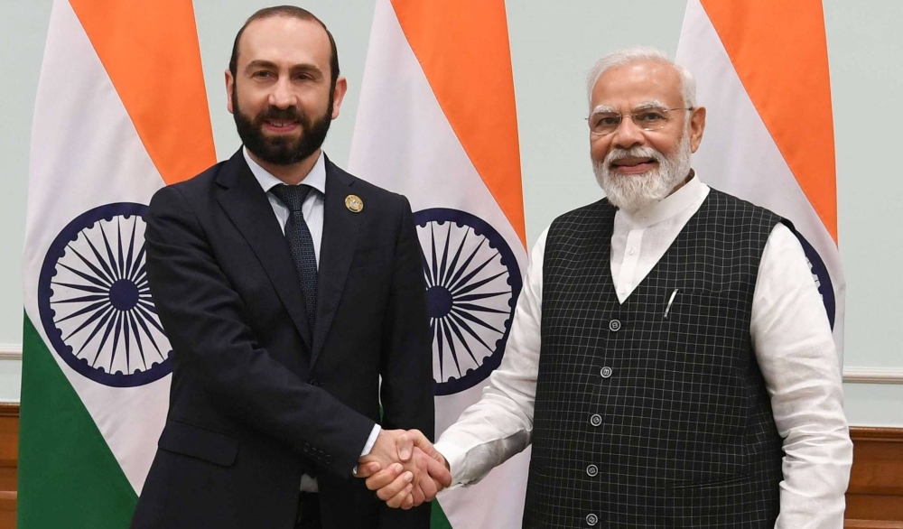 Арарат Мирзоян принял участие во встрече с премьер-министром Индии