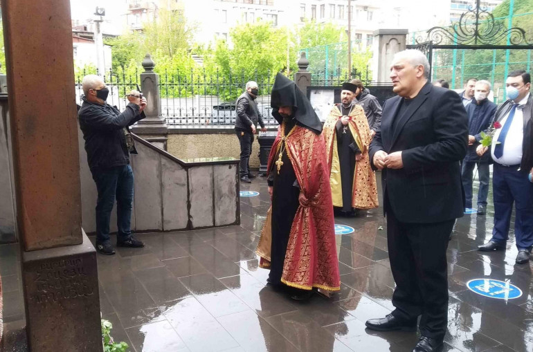 Թբիլիսիում տեղի է ունեցել Հայոց ցեղասպանության 105-րդ տարելիցին նվիրված հիշատակի արարողություն