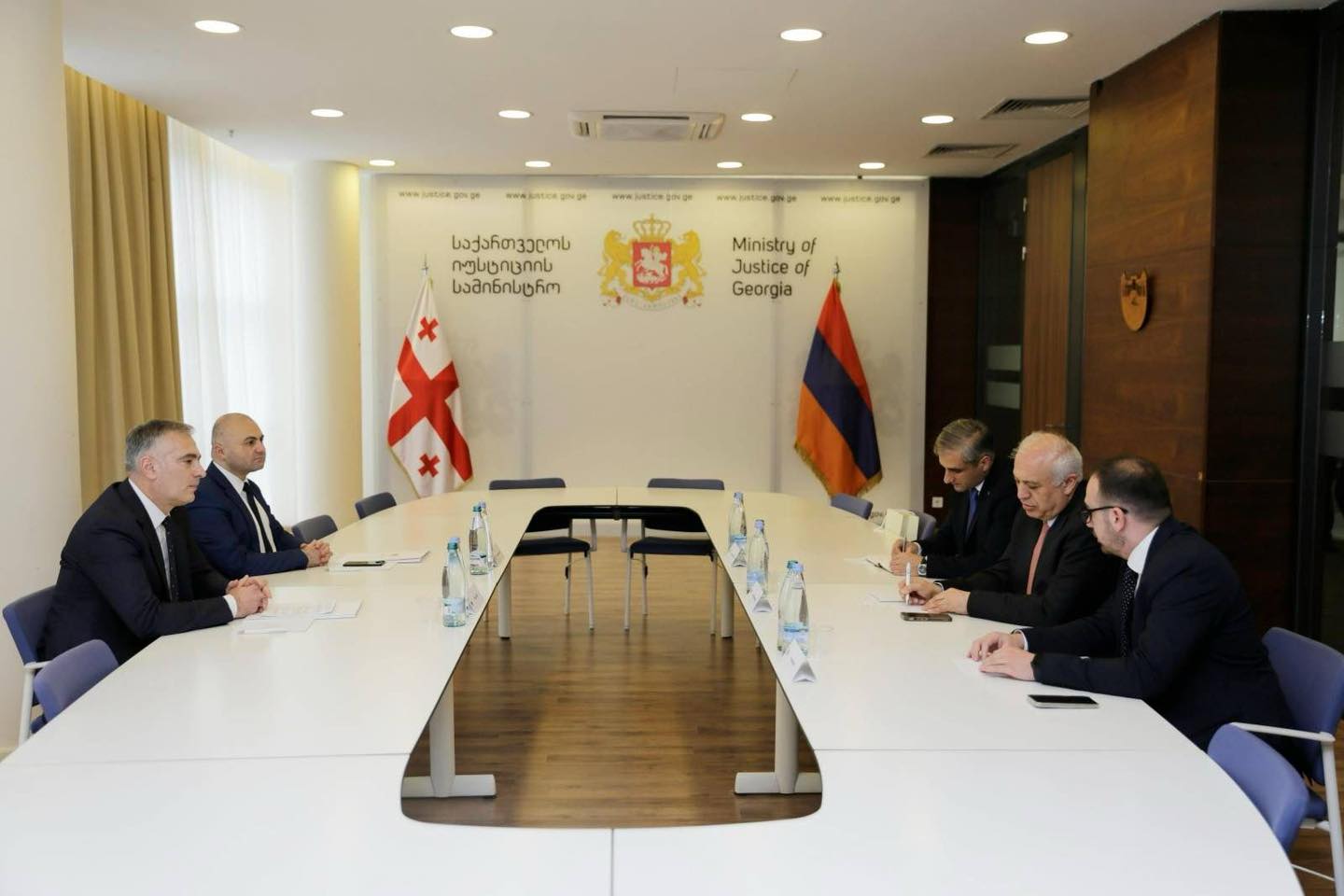Քննարկվել են ՀՀ և Վրաստանի միջև արդարադատության ոլորտում փոխգործակցությանն առնչվող հարցեր