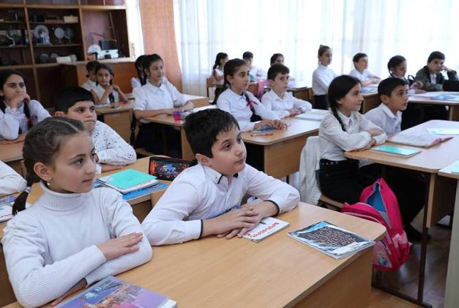 ԼՂ-ից բռնի տեղահանված 16 հազար 646 երեխա արդեն տեղավորվել է Հայաստանի տարբեր դպրոցներում