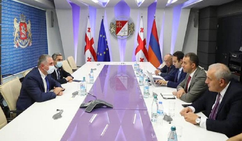 Վահան Քերոբյանը վրաց գործընկերների հետ քննարկել է առևտրատնտեսական ոլորտում համագործակցության ընդլայնման հեռանկարները