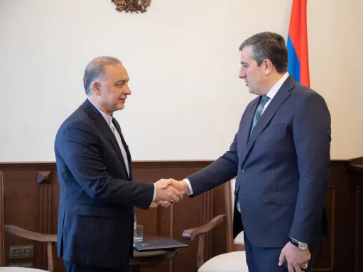 ԲԴԽ նախագահն ու Իրանի դեսպանը քննարկել են փոխադարձ հետաքրքրություն ներկայացնող մի շարք թեմաներ