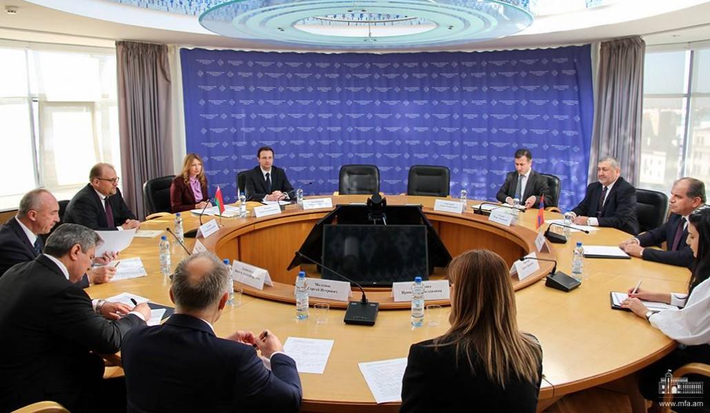 Քաղաքական խորհրդակցություններ ՀՀ և Բելառուսի ԱԳ նախարարությունների միջև
