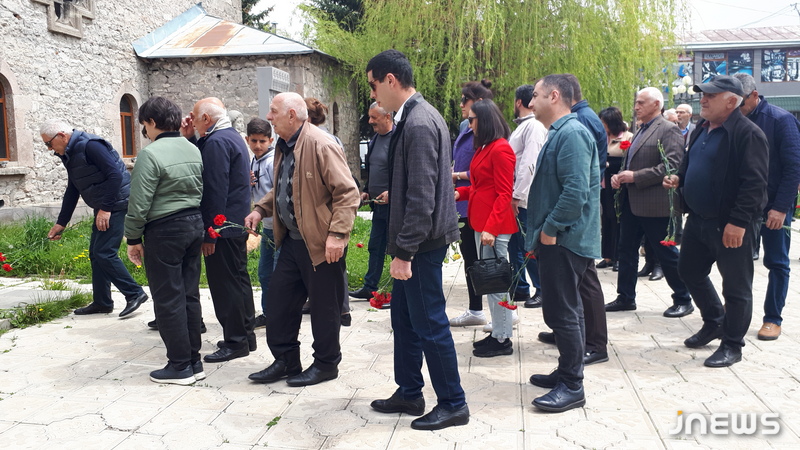 Ախալքալաքում հարգեցին Պոնտոսի հույների ցեղասպանության զոհերի հիշատակը