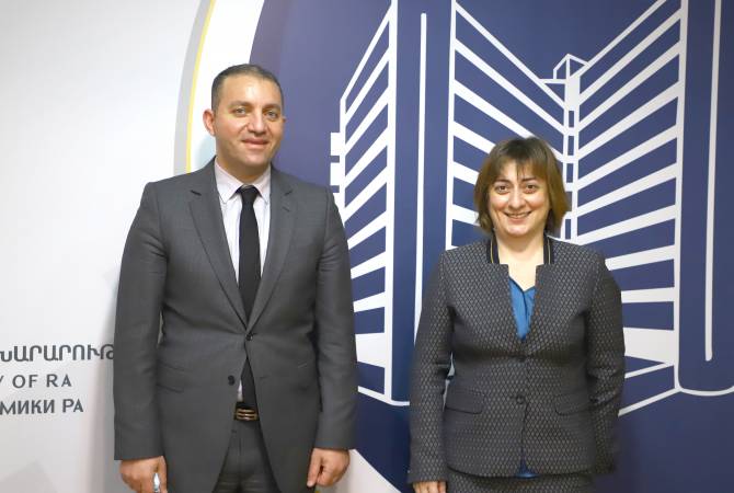 Վահան Քերոբյանն ընդունել է Հայաստանում ՄԱԶԾ մշտական ներկայացուցիչ Նաթիա Նացվլիշվիլիին