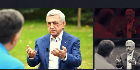 ՀՀ երրորդ նախագահ Սերժ Սարգսյանի և կինոռեժիսոր Մհեր Մկրտչյանի զրույցը 2018թ. ապրիլյան իրադարձությունների մասին՝ ուղիղ